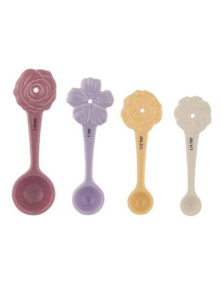 The Meadow Measuring Spoons Set of 4 in Multi image 1