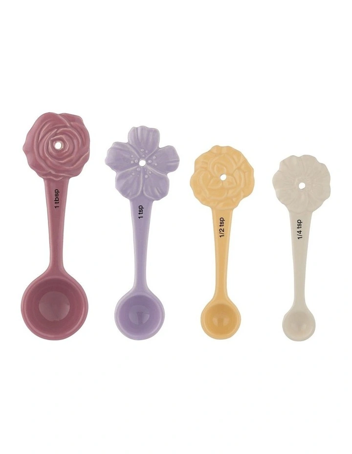 The Meadow Measuring Spoons Set of 4 in Multi image 1