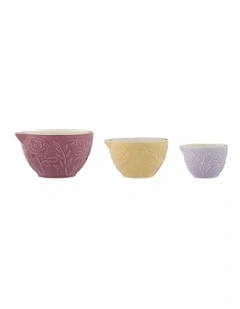 The Meadow Measuring Cups Set of 3 in Multi