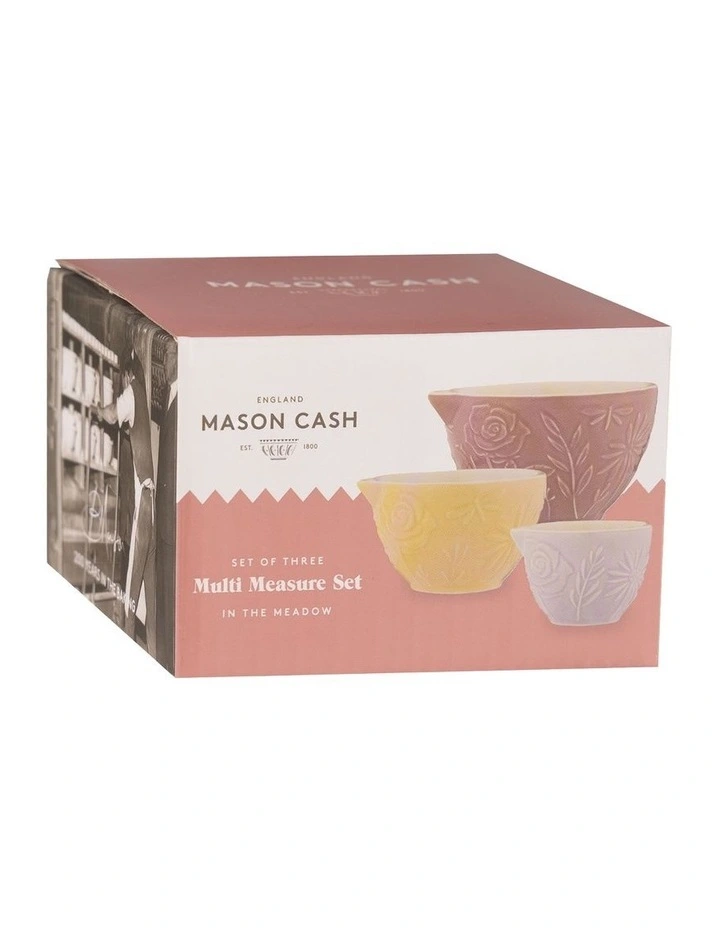 The Meadow Measuring Cups Set of 3 in Multi image 7