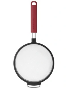 Stainless Steel Mesh Sieve in Empire Red