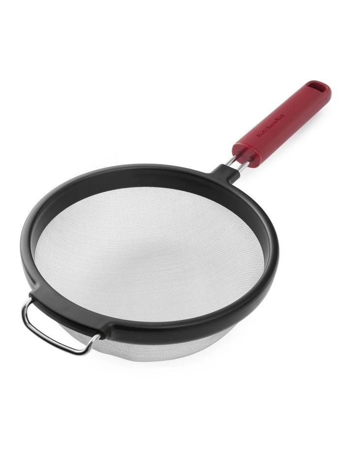 Stainless Steel Mesh Sieve in Empire Red image 2