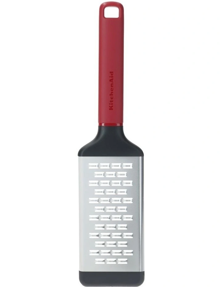Medium Etched Grater in Empire Red image 1