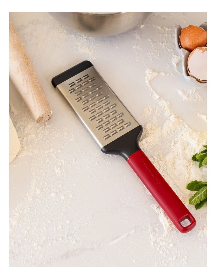Medium Etched Grater in Empire Red image 2