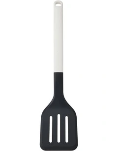 Slotted Turner in Porcelain