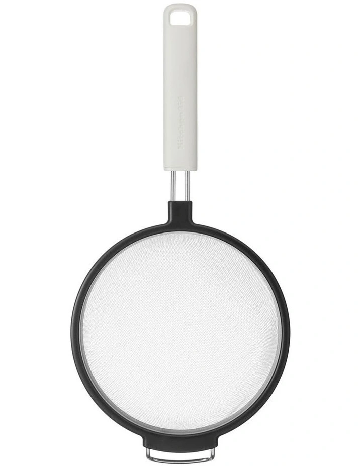 Stainless Steel Mesh Sieve in Porcelain image 1