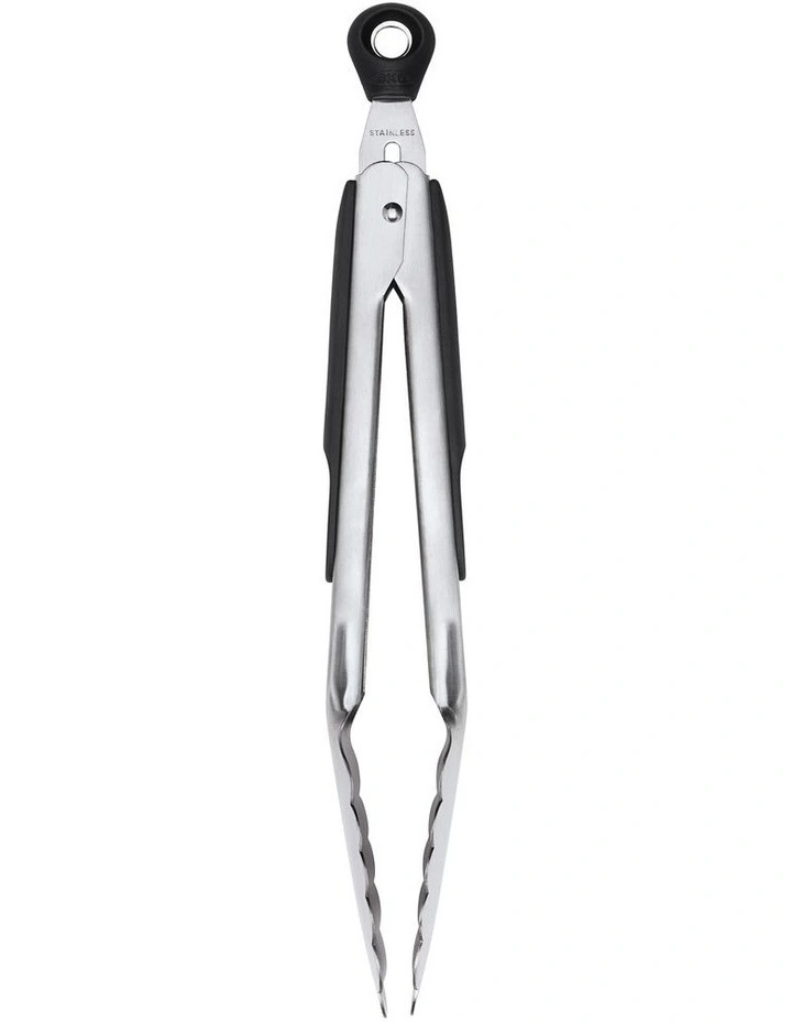 Tongs 23cm in Silver image 1