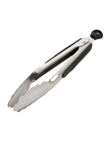 Tongs 23cm in Silver