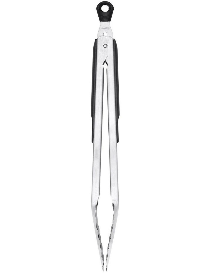 Tongs 30cm in Silver image 1