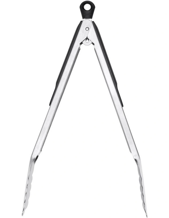 Tongs 30cm in Silver image 2