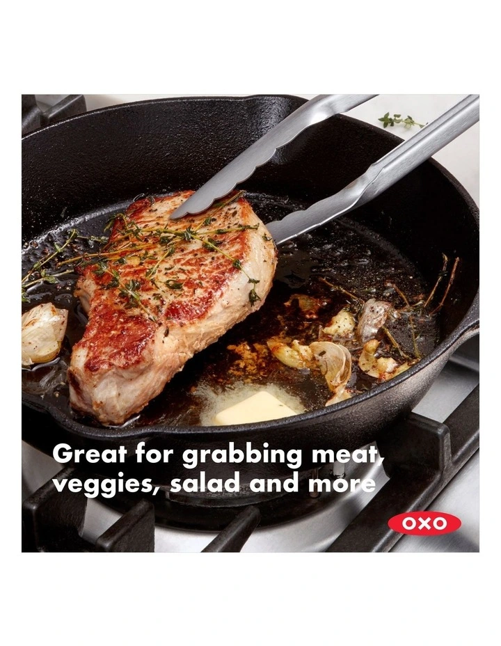 Tongs 30cm in Silver image 6