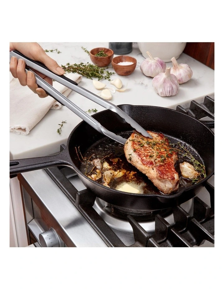 Tongs 30cm in Silver image 7