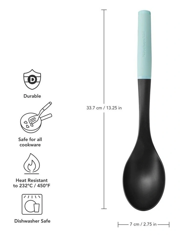 Soft Grip Basting Spoon Mineral Water image 2