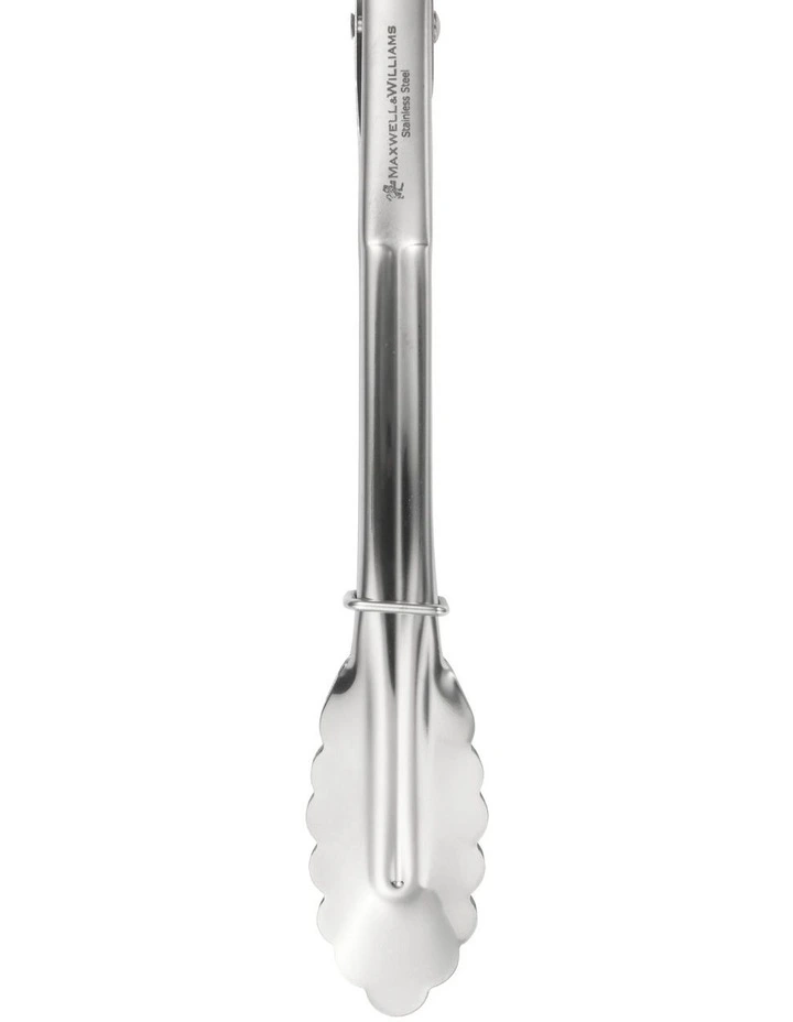 Grabbers Stainless Steel Mini Tongs 18cm in Silver image 4
