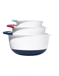 Mixing Bowl 3-Piece Set in Whhite
