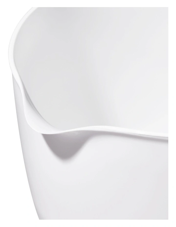 Mixing Bowl 3-Piece Set in Whhite image 4