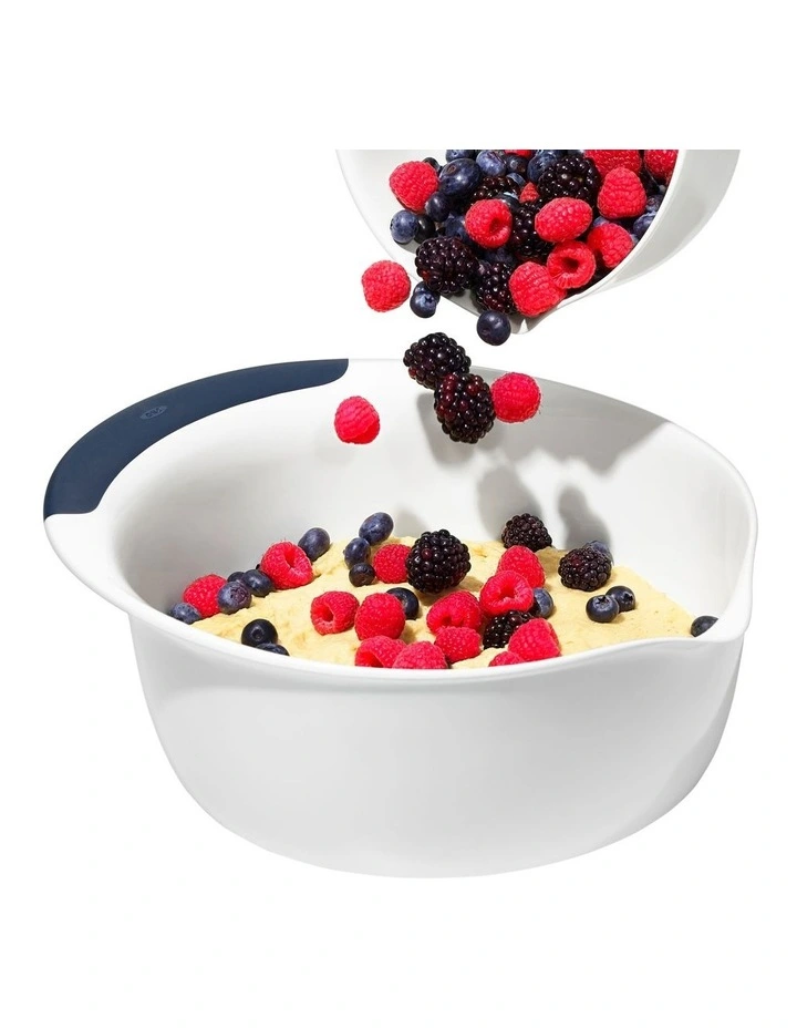Mixing Bowl 3-Piece Set in Whhite image 6