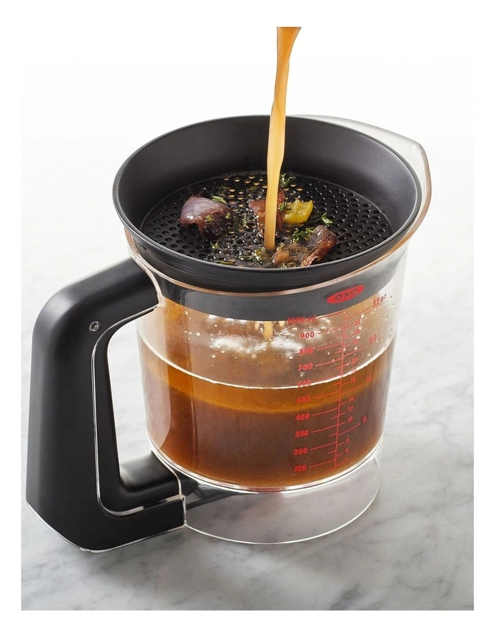 Gravy Fat Separator 4 Cup/ 1L in Black image 5