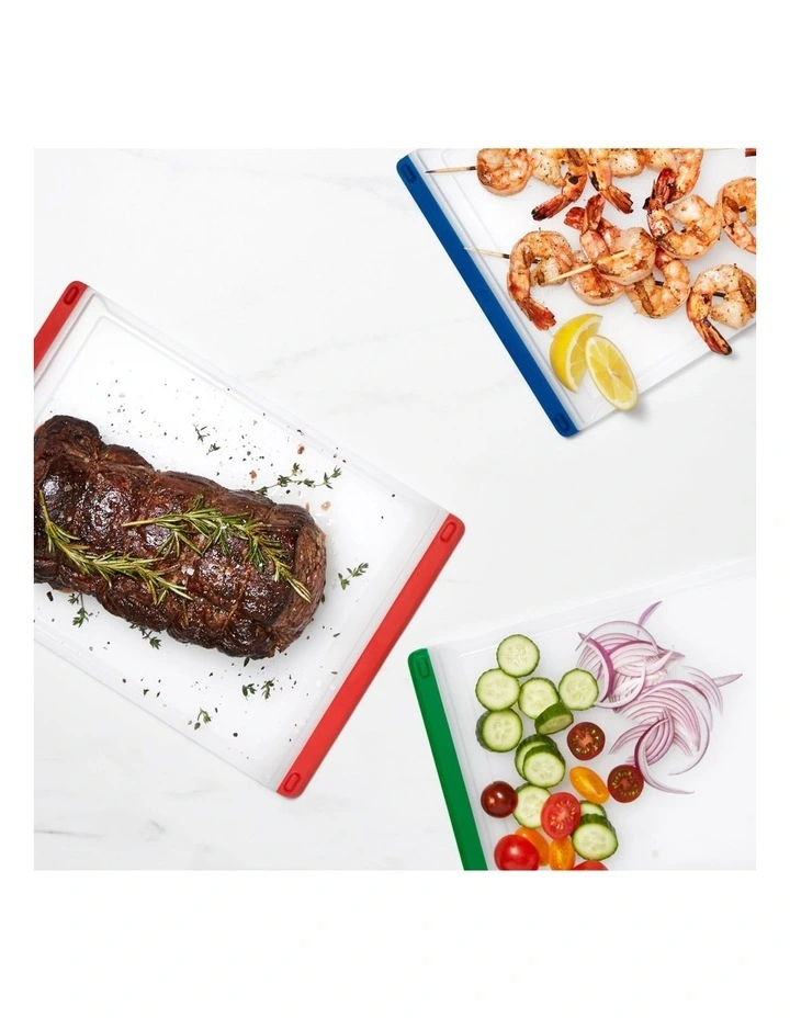 3-Piece Cutting Board Set in Multi image 6