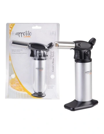 Deluxe Cook's Blow Torch in Silver