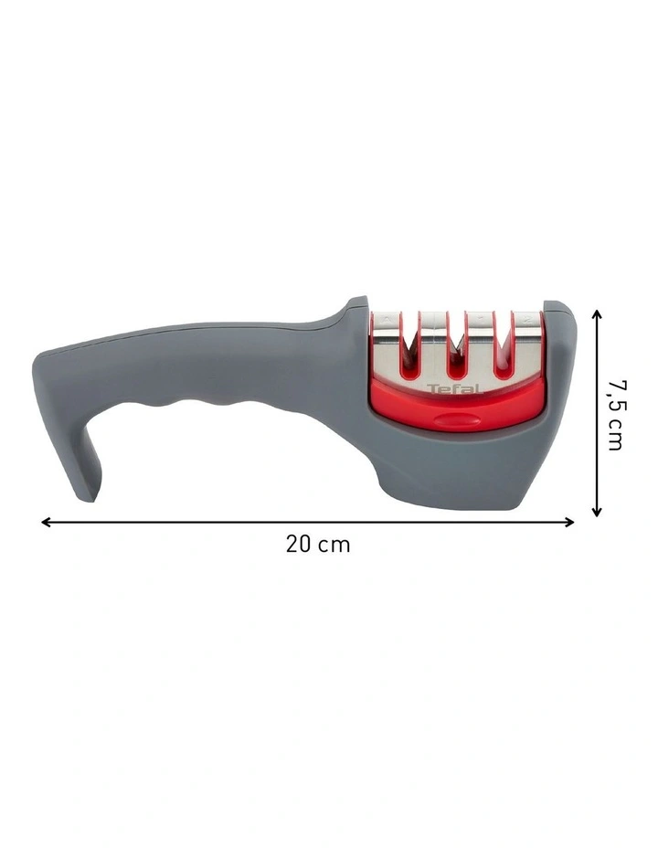 Fresh Kitchen 3-Stage Knife Sharpener in Grey image 2