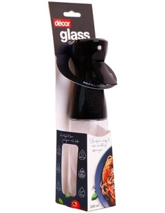 Oil Sprayer Refillable Glass 200ml in Clear