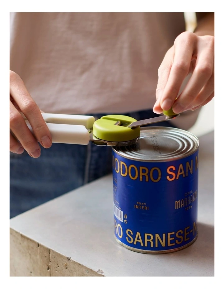GoRound Can Opener in Stone/Green image 3