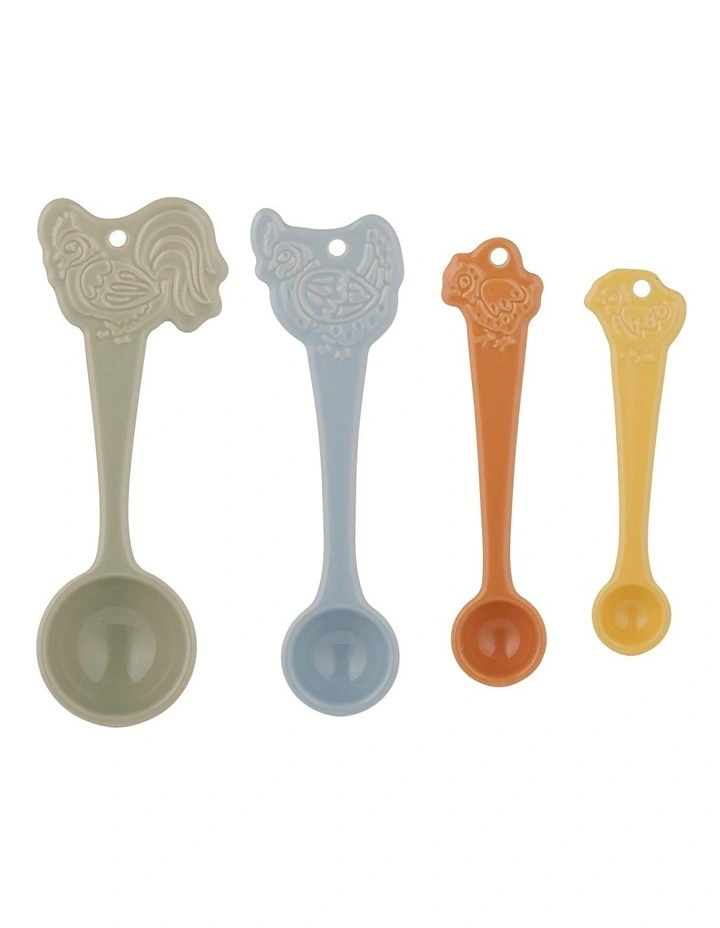 Home To Roost Measuring Spoons Set of 4 in Multi image 1