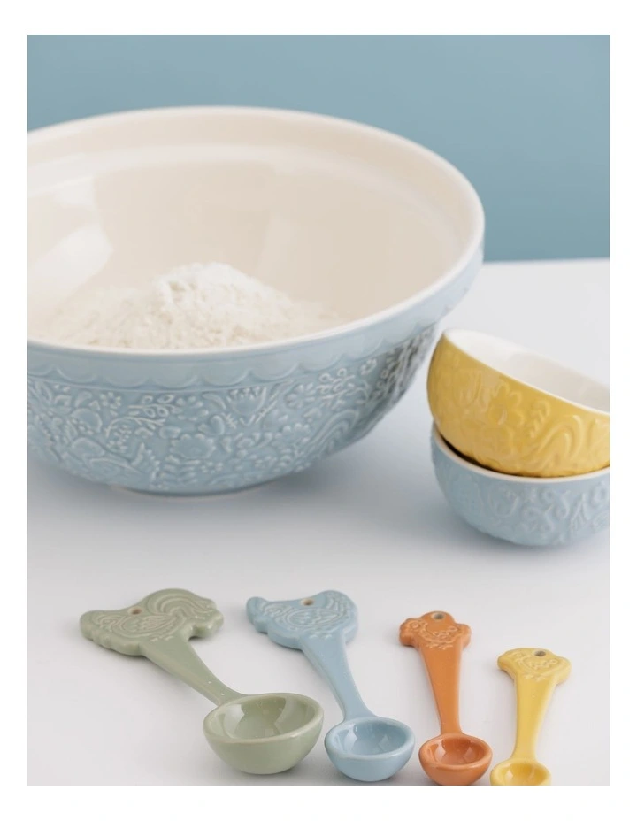 Home To Roost Measuring Spoons Set of 4 in Multi image 3