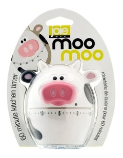 Moo Moo Timer in White