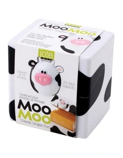 Moo Moo Cheese Slice Holder Pod in White