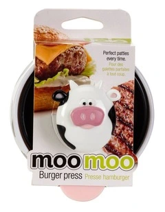 Moo Moo Burger Press in Black