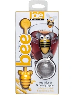 Bee Tea Infuser and Honey Dipper