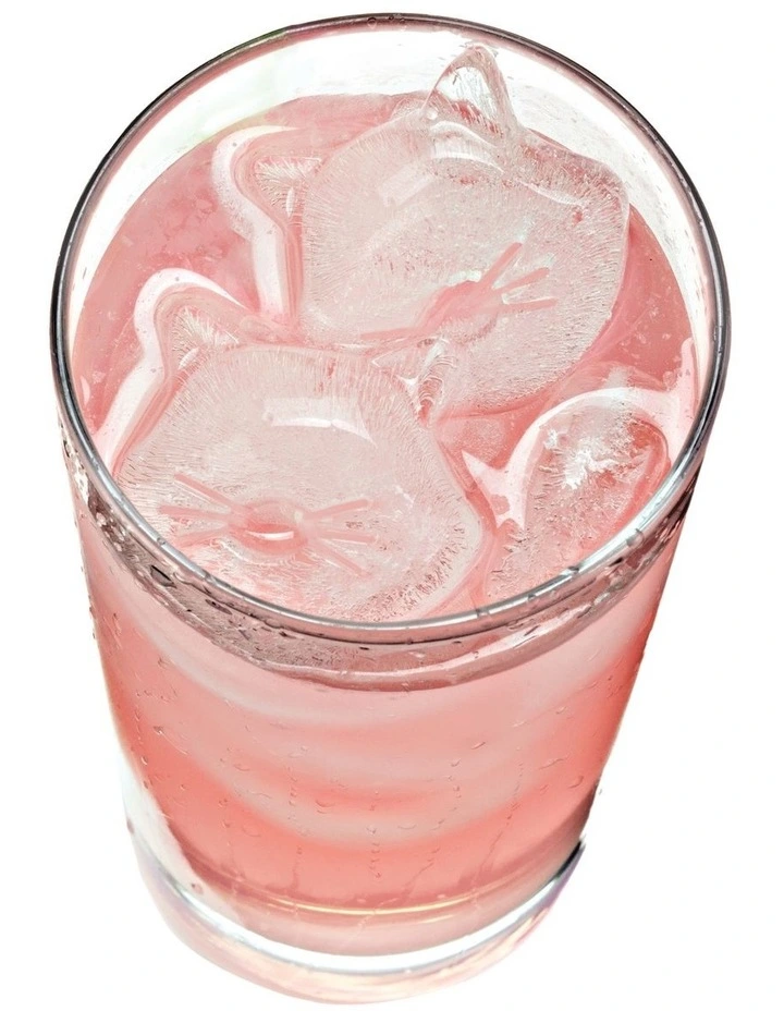 Meow Ice Cube Tray in Pink image 3