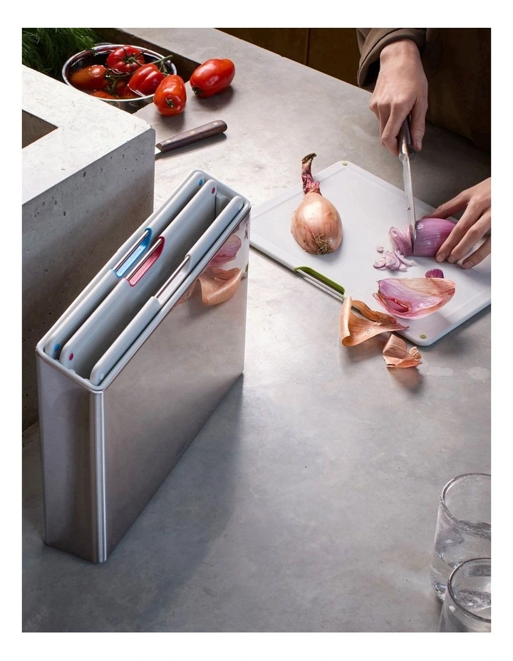 Folio Steel Board Set 4 Pieces in Light Stone image 3