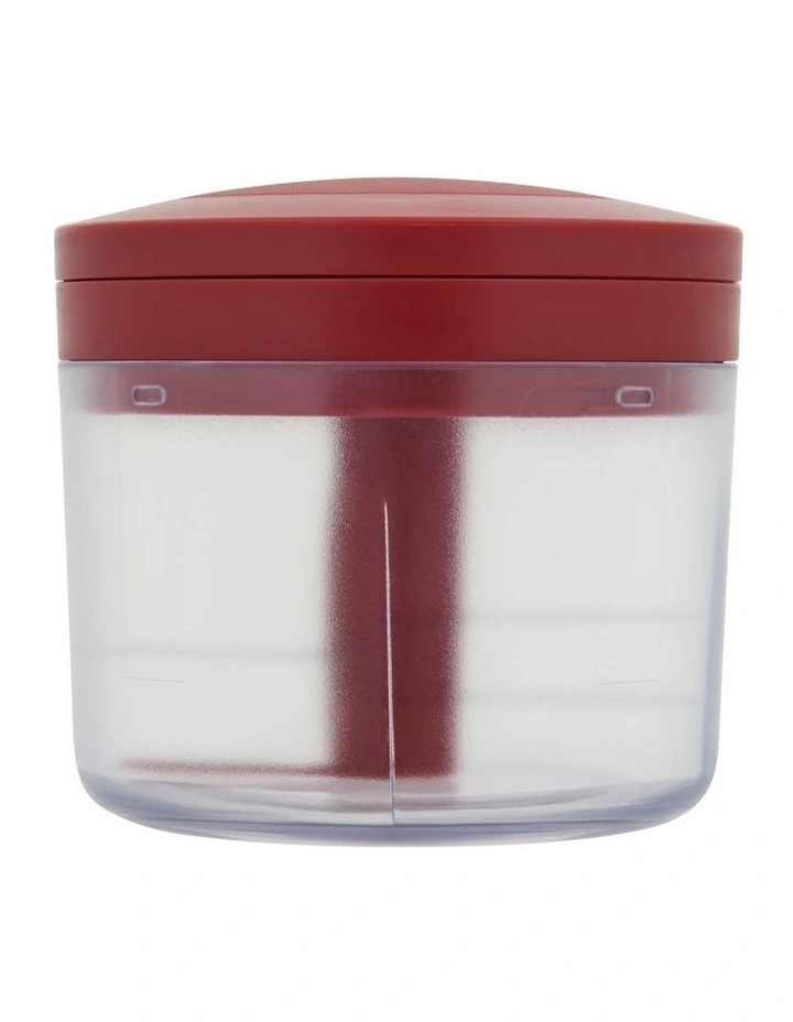 Hand Pull Food Chopper 700ml in Empire Red image 1