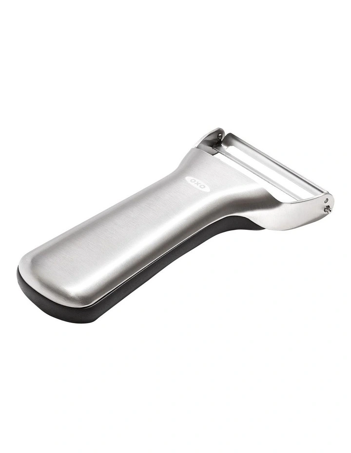 Steel Y-Peeler in Silver image 2