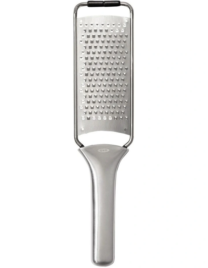 Steel Medium Grater in Silver image 1