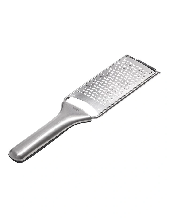 Steel Medium Grater in Silver image 2