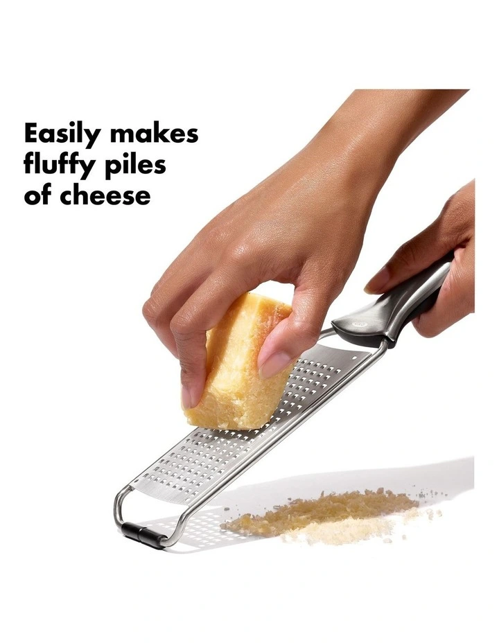Steel Medium Grater in Silver image 5