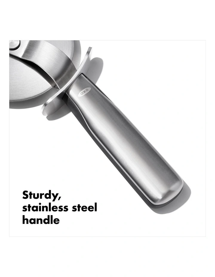 Steel Pizza Wheel in Silver image 3