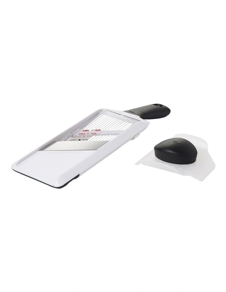 Hand-Held Mandoline Slicer in White image 2