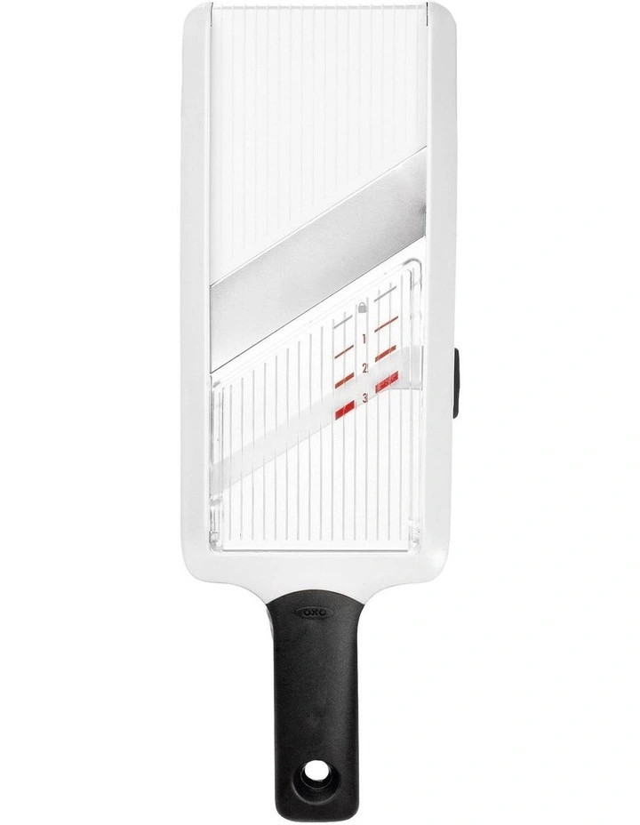 Hand-Held Mandoline Slicer in White image 3