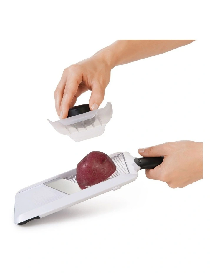 Hand-Held Mandoline Slicer in White image 5