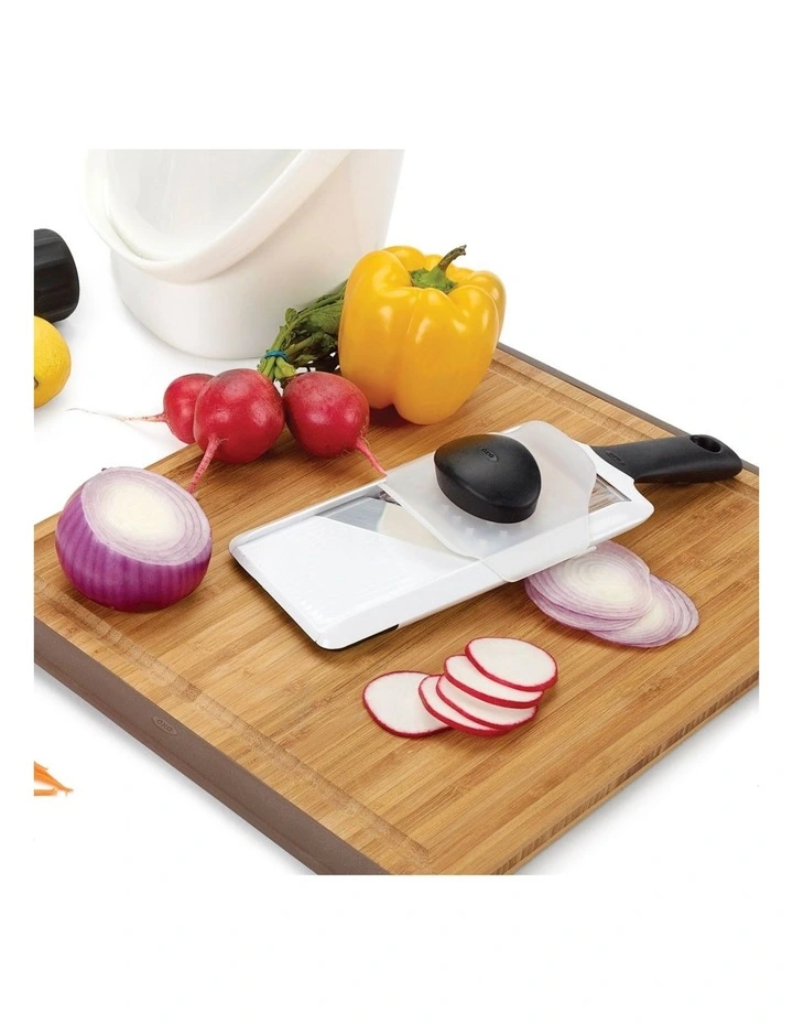 Hand-Held Mandoline Slicer in White image 7