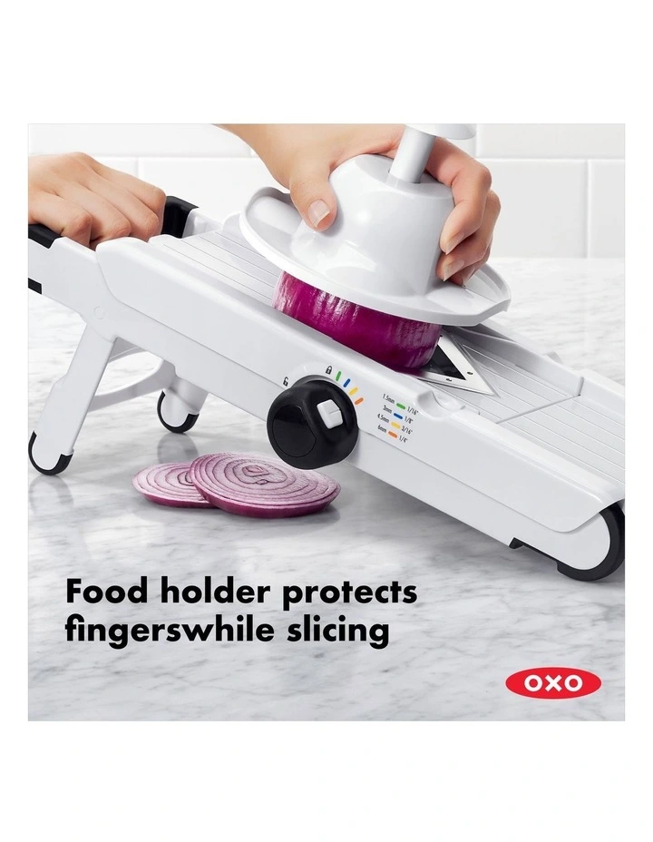 V-Blade Mandoline Slicer in White image 3