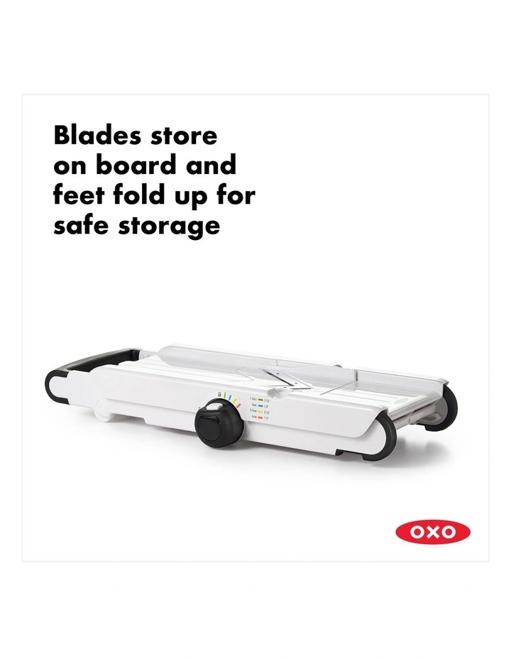 V-Blade Mandoline Slicer in White image 4
