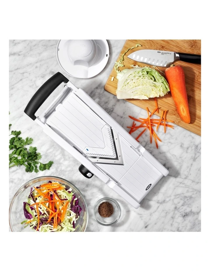 V-Blade Mandoline Slicer in White image 7