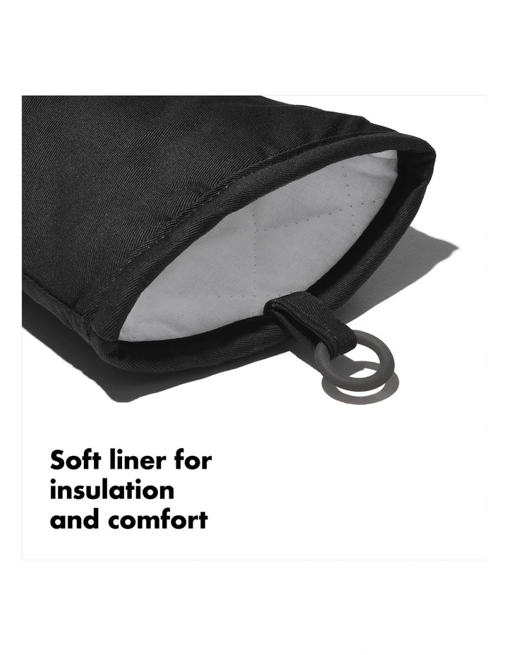 Silicone Oven Mitt in Black image 6