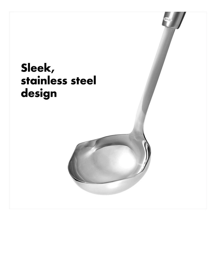 Steel Ladle in Silver image 3